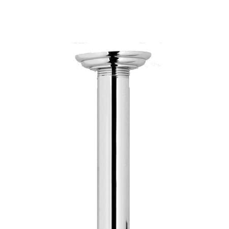Newport Brass 8" Ceiling Mount Arm & Flange in Flat Black 516-8/56